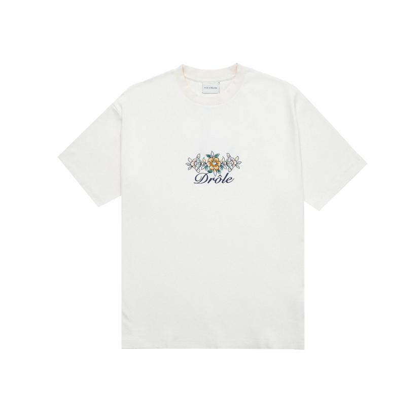 드롤드무슈 DROLE FLEURI 반팔 티셔츠 TS148-CO001-CM