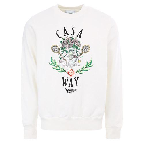 [국내/당일]22FW MF22JTP00115 OFFWHITE 카사블랑카 자수 CASA WAY 맨투맨