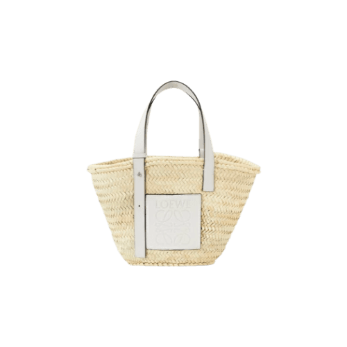 로에베 Basket bag in palm leaf and calfskin 바스켓 백 A223S92X04 2163