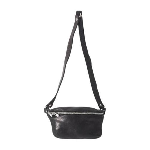 [라이크어스타] 24SS 구이디 소프트 홀스 스몰 패니 백 HORSE FANNY BAG BV06 BLACK